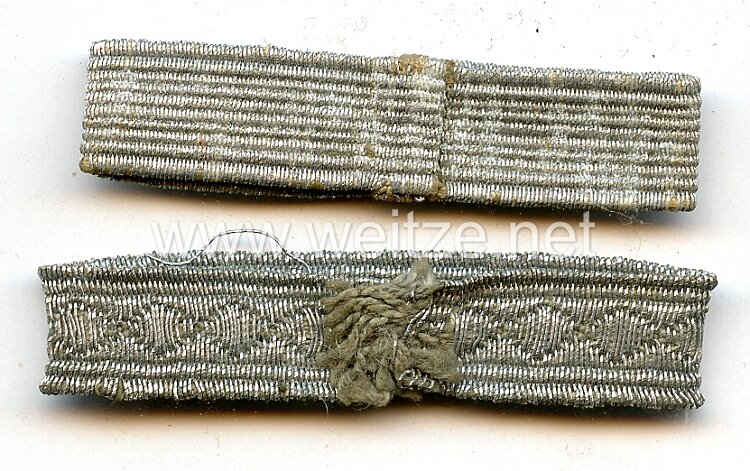 Wehrmacht Litzen für die Schulterklappen der Unteroffiziersanwärter Bild 2