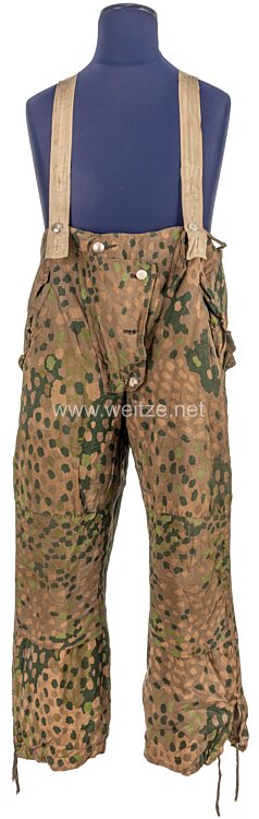 Waffen-SS Wendetarnhose im Erbsen-Tarnmuster Bild 2