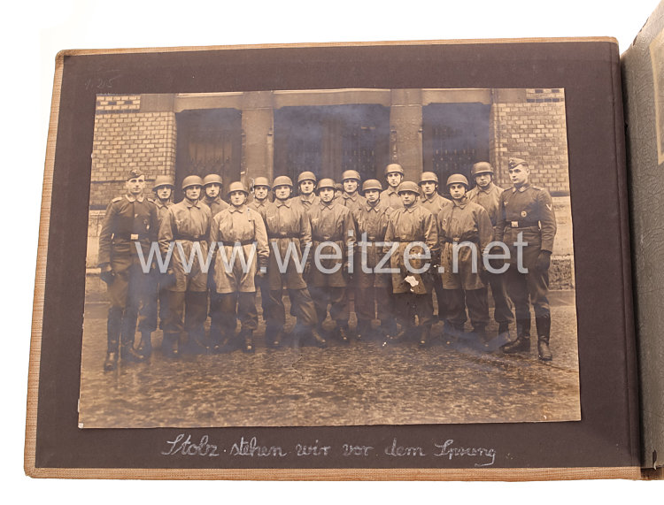 Wehrmacht Luftwaffe Fotoalbum, Angehöriger des Fallschirm-Jäger-Regiment 2. Bild 2