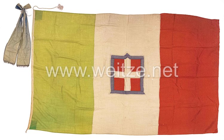 Königreich Italien, National- und Handelsflagge Bild 2